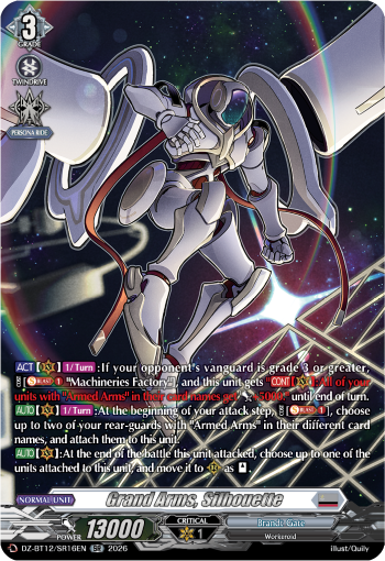Grand Arms, Silhouette: DZ Booster Set 12: Chasm of Lost Souls
