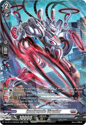 Quadrupole Circular: DZ Booster Set 12: Chasm of Lost Souls