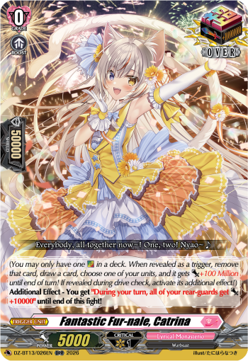 Fantastic Fur-nale, Catrina: DZ Booster Set 13: Parallactic Clash