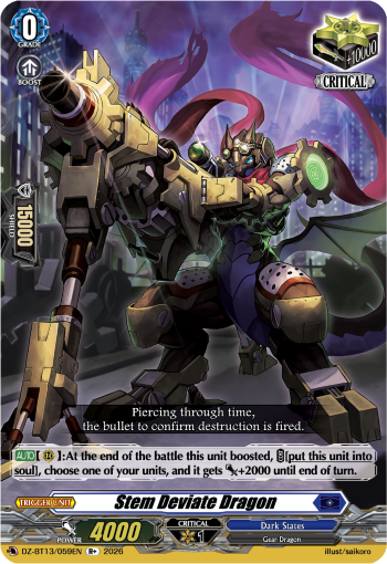 Stem Deviate Dragon: DZ Booster Set 13: Parallactic Clash