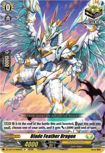 Blade Feather Dragon: DZ Booster Set 13: Parallactic Clash