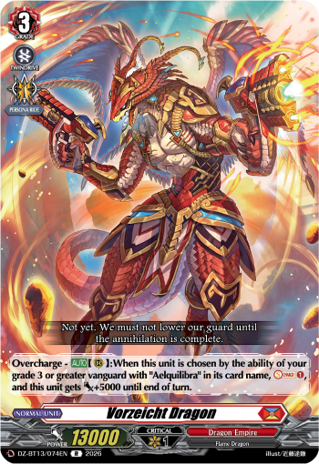 Vorzeicht Dragon: DZ Booster Set 13: Parallactic Clash