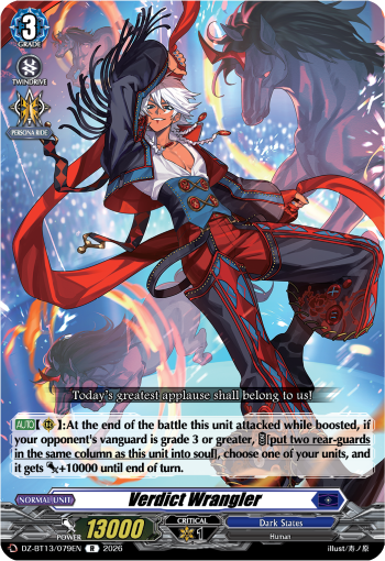 Verdict Wrangler: DZ Booster Set 13: Parallactic Clash