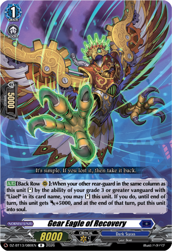 Gear Eagle of Recovery: DZ Booster Set 13: Parallactic Clash