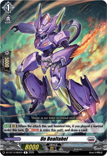 Un Bealtabel: DZ Booster Set 13: Parallactic Clash