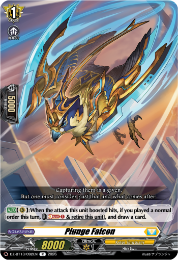 Plunge Falcon: DZ Booster Set 13: Parallactic Clash