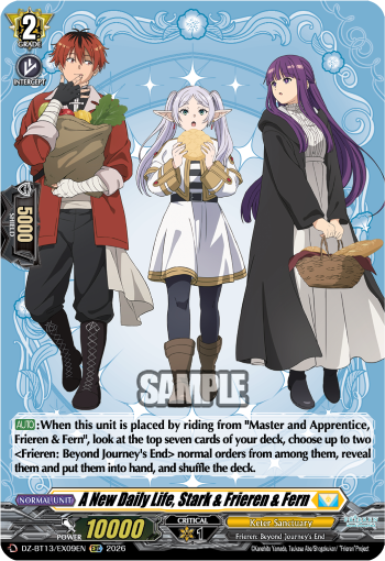 A New Daily Life, Stark & Frieren & Fern: DZ Booster Set 13: Parallactic Clash