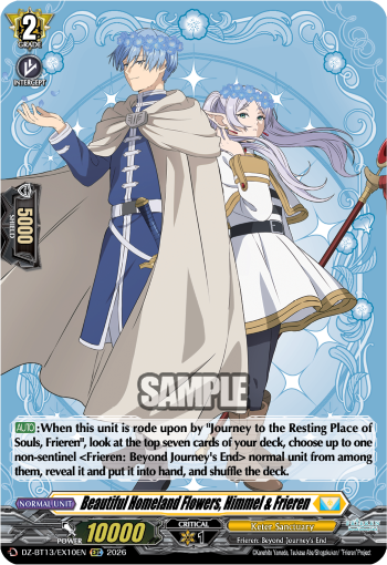 Beautiful Homeland Flowers, Himmel & Frieren: DZ Booster Set 13: Parallactic Clash
