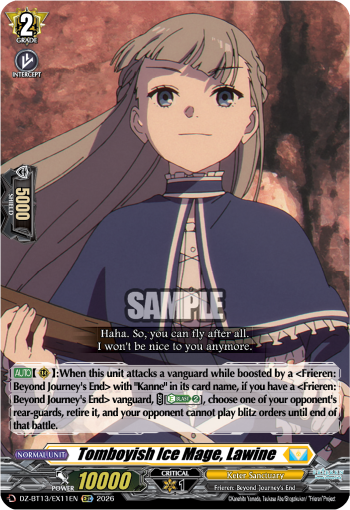 Tomboyish Ice Mage, Lawine: DZ Booster Set 13: Parallactic Clash