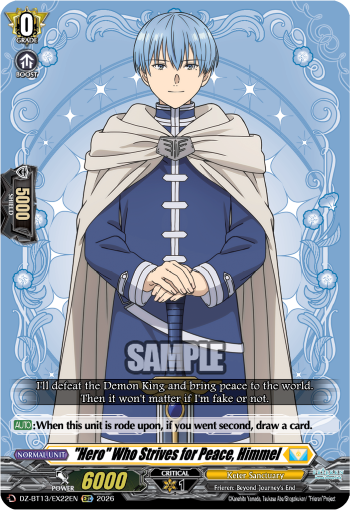 "Hero" Who Strives for Peace, Himmel: DZ Booster Set 13: Parallactic Clash