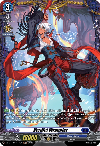 Verdict Wrangler: DZ Booster Set 13: Parallactic Clash