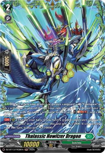 Thalassic Howitzer Dragon: DZ Booster Set 13: Parallactic Clash