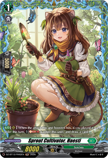 Sprout Cultivator, Haesti: DZ Booster Set 13: Parallactic Clash