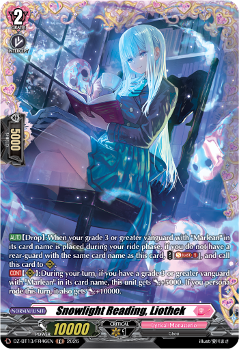 Snowlight Reading, Liothek: DZ Booster Set 13: Parallactic Clash