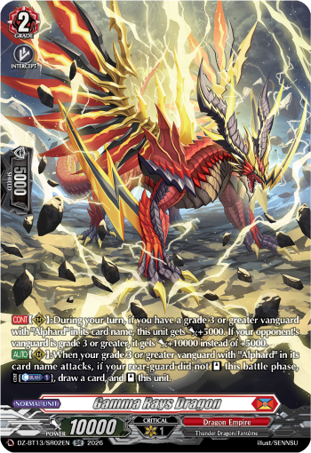 Gamma Rays Dragon: DZ Booster Set 13: Parallactic Clash