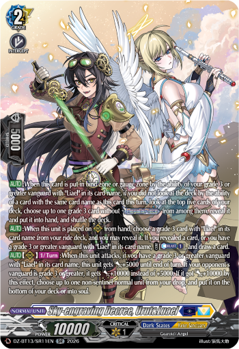 Sky-engraving Decree, Urut&Luael: DZ Booster Set 13: Parallactic Clash