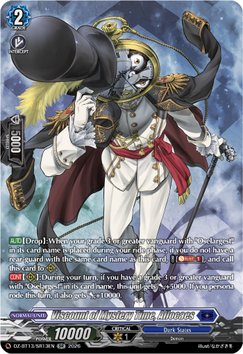Viscount of Mystery Time, Allocaes: DZ Booster Set 13: Parallactic Clash