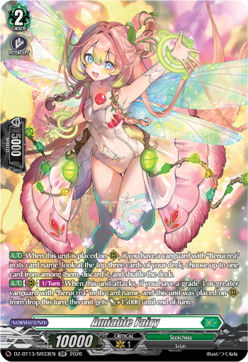 Amiable Fairy: DZ Booster Set 13: Parallactic Clash