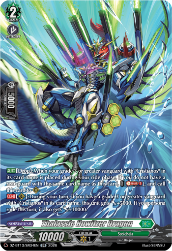 Thalassic Howitzer Dragon: DZ Booster Set 13: Parallactic Clash