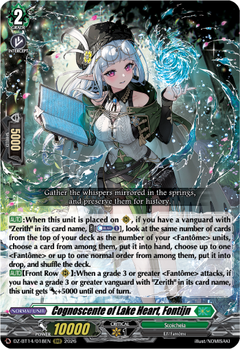 Cognoscente of Lake Heart, Fontijn: DZ Booster Set 14: Envoys of the Crimson Moon