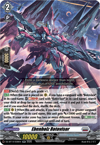 Ebenholz Rotovisor: DZ Booster Set 14: Envoys of the Crimson Moon