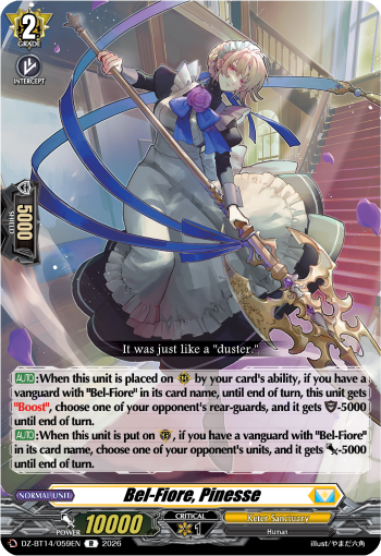 Bel-Fiore, Pinesse: DZ Booster Set 14: Envoys of the Crimson Moon