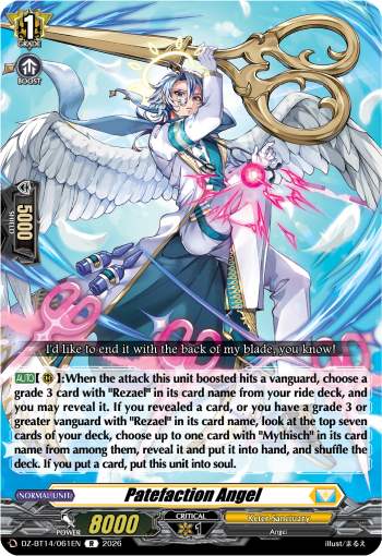 Patefaction Angel: DZ Booster Set 14: Envoys of the Crimson Moon