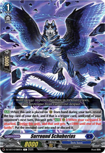 Surround Schuberias: DZ Booster Set 14: Envoys of the Crimson Moon