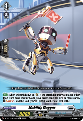 Mobility Flagger: DZ Booster Set 14: Envoys of the Crimson Moon