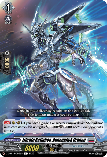 Librate Battalion, Augenblick Dragon: DZ Booster Set 14: Envoys of the Crimson Moon