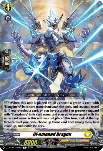 Ill-omened Dragon: DZ Booster Set 14: Envoys of the Crimson Moon
