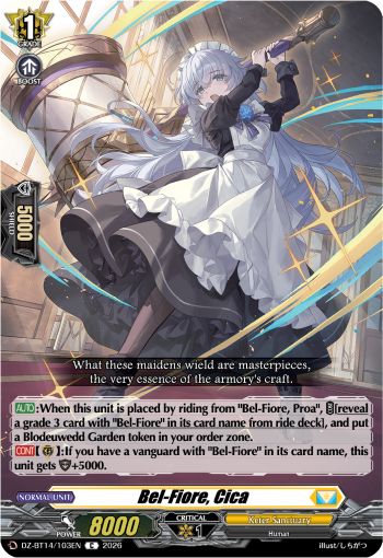 Bel-Fiore, Cica: DZ Booster Set 14: Envoys of the Crimson Moon