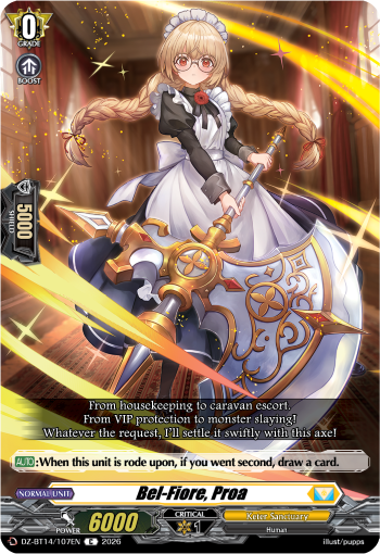 Bel-Fiore, Proa: DZ Booster Set 14: Envoys of the Crimson Moon