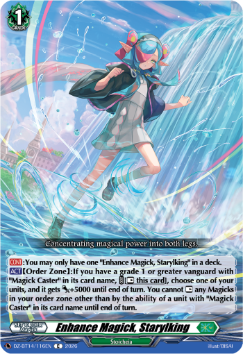 Enhance Magick, Starylking: DZ Booster Set 14: Envoys of the Crimson Moon