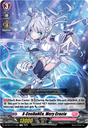 X-CeeDaNCe, Mery Cracia: DZ Booster Set 14: Envoys of the Crimson Moon