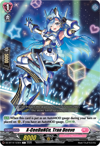 X-CeeDaNCe, Tran Deeve: DZ Booster Set 14: Envoys of the Crimson Moon