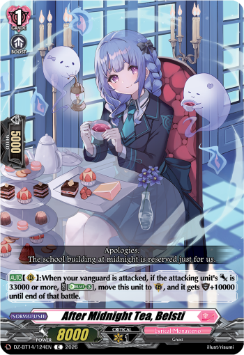 After Midnight Tea, Belsti: DZ Booster Set 14: Envoys of the Crimson Moon