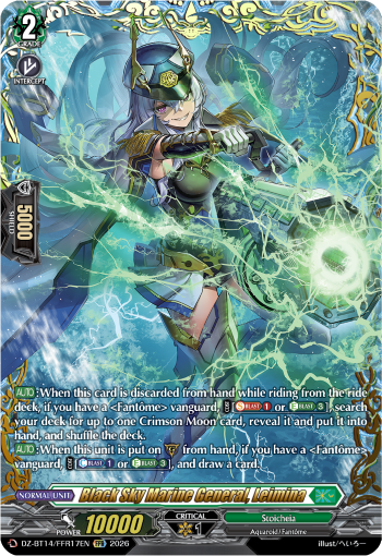 Black Sky Marine General, Leimina: DZ Booster Set 14: Envoys of the Crimson Moon