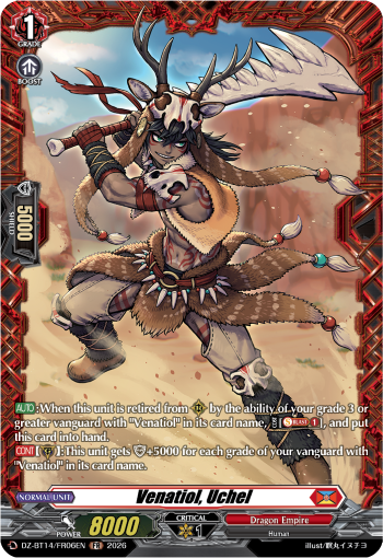 Venatiol, Uchel: DZ Booster Set 14: Envoys of the Crimson Moon