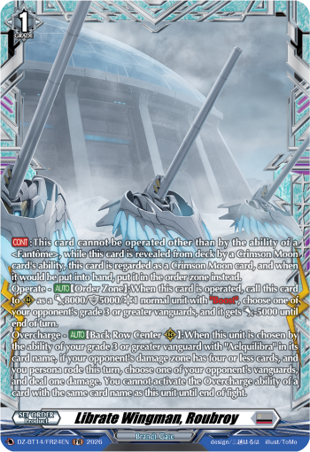 Librate Wingman, Roubroy: DZ Booster Set 14: Envoys of the Crimson Moon