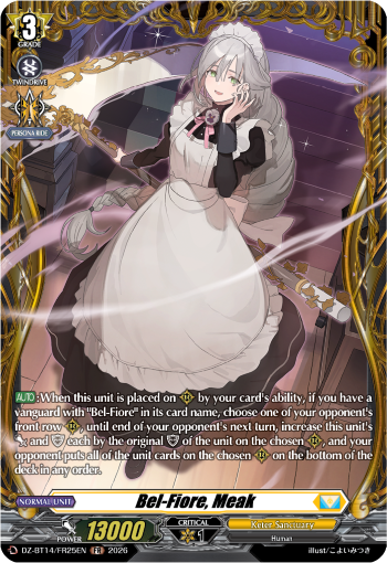Bel-Fiore, Meak: DZ Booster Set 14: Envoys of the Crimson Moon