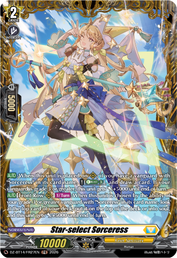 Star-select Sorceress: DZ Booster Set 14: Envoys of the Crimson Moon