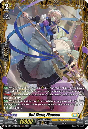Bel-Fiore, Pinesse: DZ Booster Set 14: Envoys of the Crimson Moon