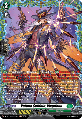 Veleno Soldato, Vespieno: DZ Booster Set 14: Envoys of the Crimson Moon