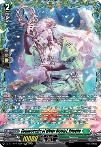 Cognoscente of Water District, Rituella: DZ Booster Set 14: Envoys of the Crimson Moon