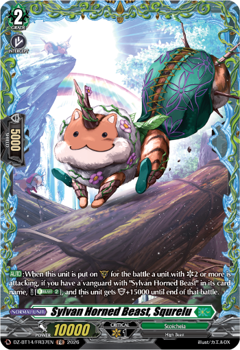 Sylvan Horned Beast, Squrelu: DZ Booster Set 14: Envoys of the Crimson Moon
