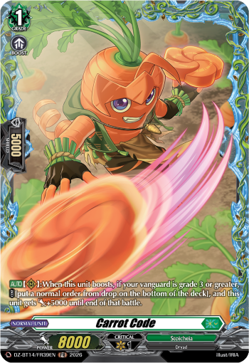 Carrot Code: DZ Booster Set 14: Envoys of the Crimson Moon