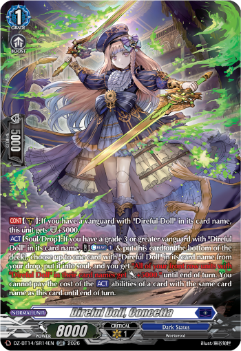 Direful Doll, Concetta: DZ Booster Set 14: Envoys of the Crimson Moon
