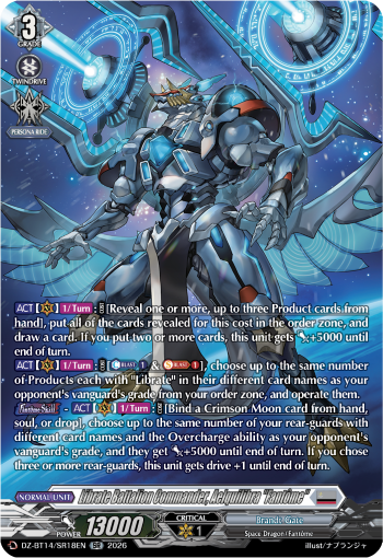 Librate Battalion Commander, Aelquilibra "Fantome": DZ Booster Set 14: Envoys of the Crimson Moon