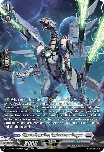 Librate Battalion, Ferbeseuss Dragon: DZ Booster Set 14: Envoys of the Crimson Moon